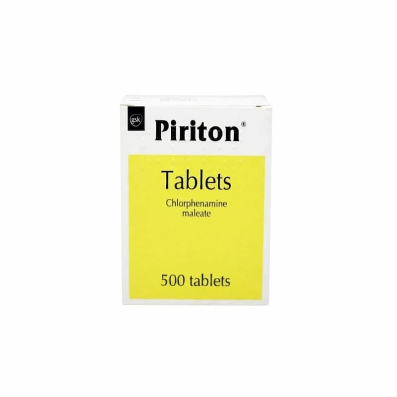 Piriton Chlorphenamine 4mg 28 tablets